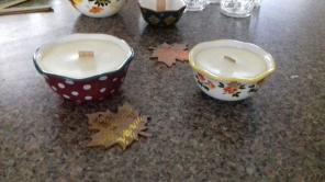 Sented Beeswax homemade Candles