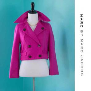 Marc By Marc Jacobs Waist Jacket Sm Wool