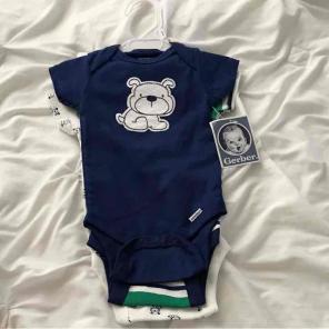 Gerber Onesies Baby Boy 3/6 Months