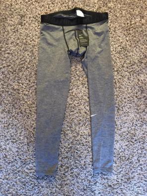 Men's Nike Tights-TAG IS ON THEM. Large