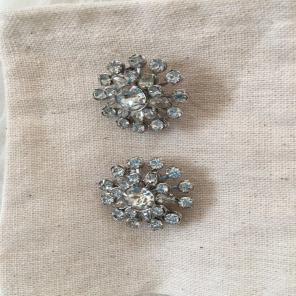 Vintage Rhinestone Brooch Pins