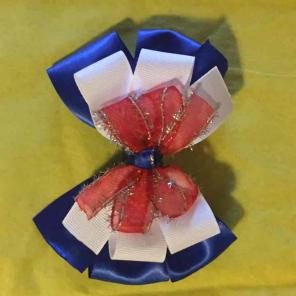 Patriotic hair bow accessory