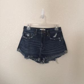 HOLLISTER DENIM DISTRESSED SHORT SET