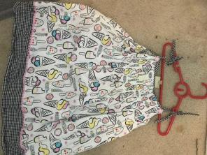 Size 6 Little Girl Ice Cream Dress
