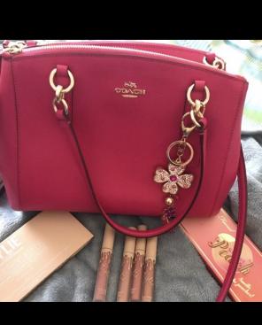 Pink Coach Purse