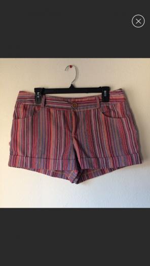 Forever 21 Striped Shorts