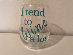 Stemless Wine Glass