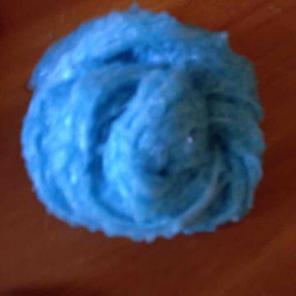 Blue fishbowl