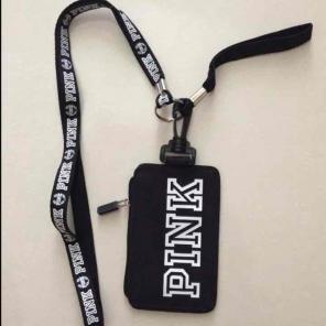 SALE! RARE VS PINK wallet lanyard