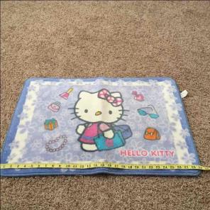 Hello kitty bath floor mat