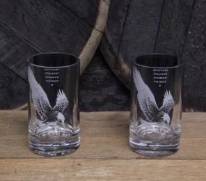 Eagle Rare Upcycled Drinking Glasses
