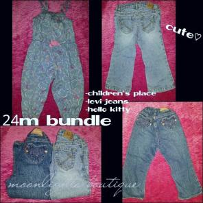24m Levis Children's Place Hello Kitty