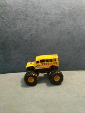 Expelled monster jam truck