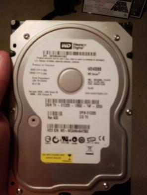 Western digital 40gb IDE hard drive