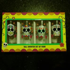 Tall shooter shot glasses set of 4