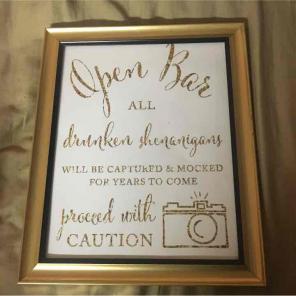 bar sign