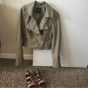 Leather jacket