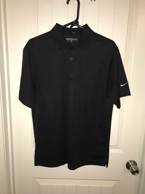 Black Nike Golf Polo