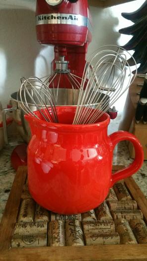 Vintage Red Waechtersbach pitcher