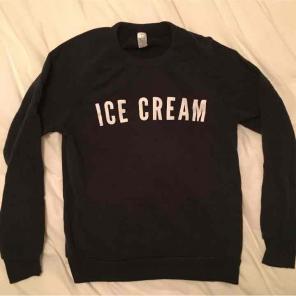 Ice cream sweatshirt :) adult small