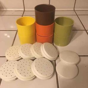 Tupperware Spice containers