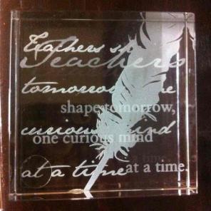 Teachers Crystal Reflections