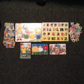 Caillou ABC Puzzles Matching Games