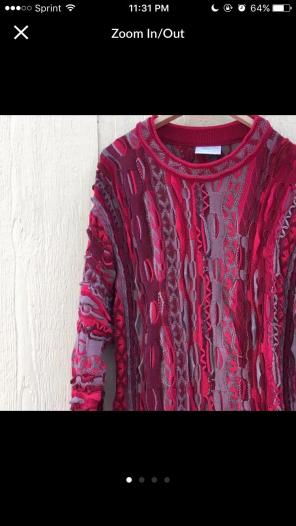Vintage Men's Coogi Sweater