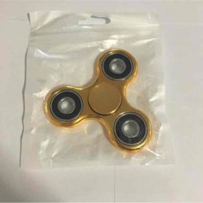 Gold fidget spinner