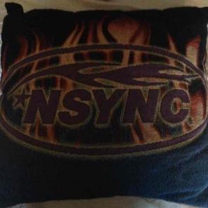 NSync pillow