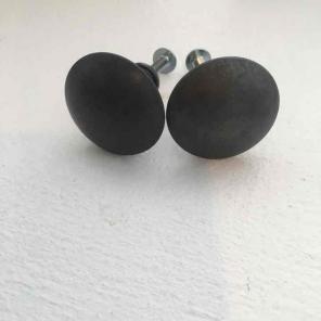 Pewter Knobs Set of 24