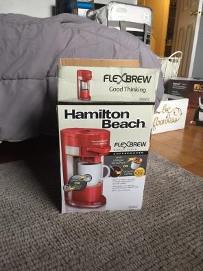 Hamilton Beach Red Flexbrew