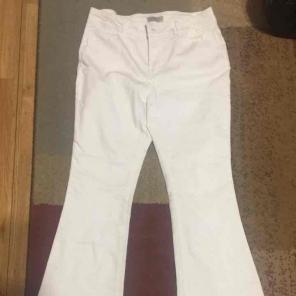 White jeans