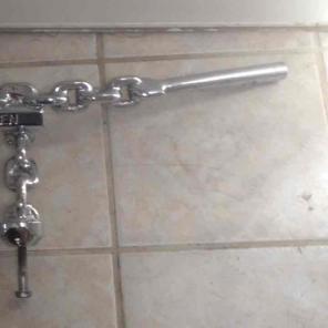 Harley Davidson custom chrome Drag bars