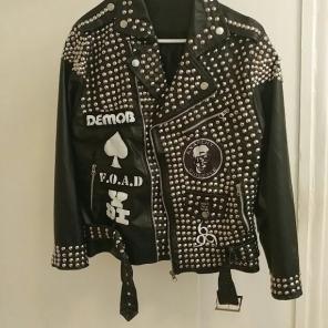 DIY HANDMADE PUNK ROCK STUDDED JACKET