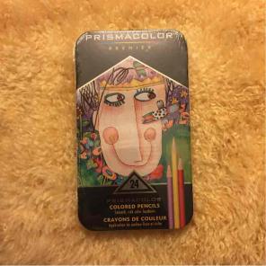 Prismacolor 24 colored pencils