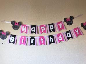 Minnie Mouse Birthday Decoration