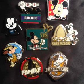 Disney pins....