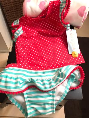 Baby Bikini And 2-blankets Set