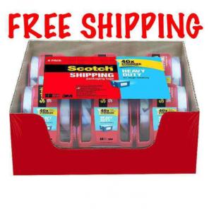 ⭐️New 6 pack Scotch Heavy duty tape