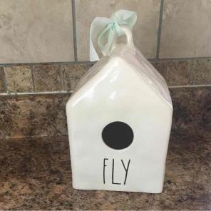 Rae Dunn Fly bird house