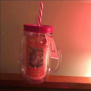 Mason jar tumbler
