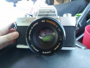 Minolta SRT102 Camera