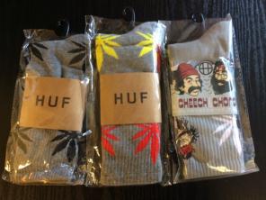3x Gray Huf Socks Bundle Mix