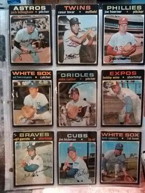 1971 Topps baseball cards