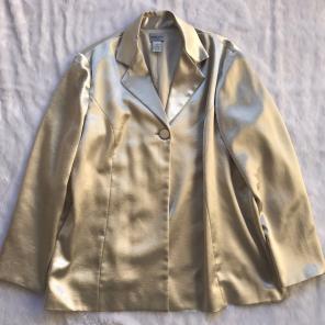 Chicos Silver Blazer