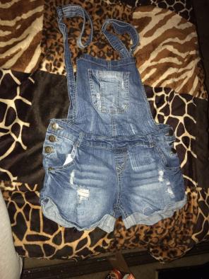 Overall Shorts