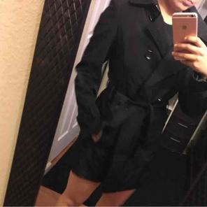Calvin Klein trench coat waterproof