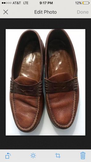 Men's Allen Edmonds Hilton Penny Size 10