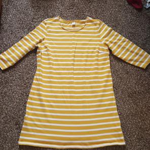 Gold Shift Dress